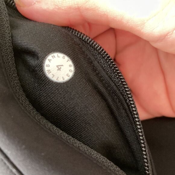 LULULEMON Break Free Tight 25” High Rise Black Nulux Size 4 Leggings Like New - Picture 10 of 16